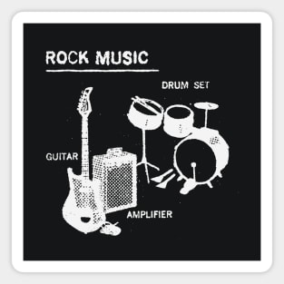 The Basics of Rock Music Magnet